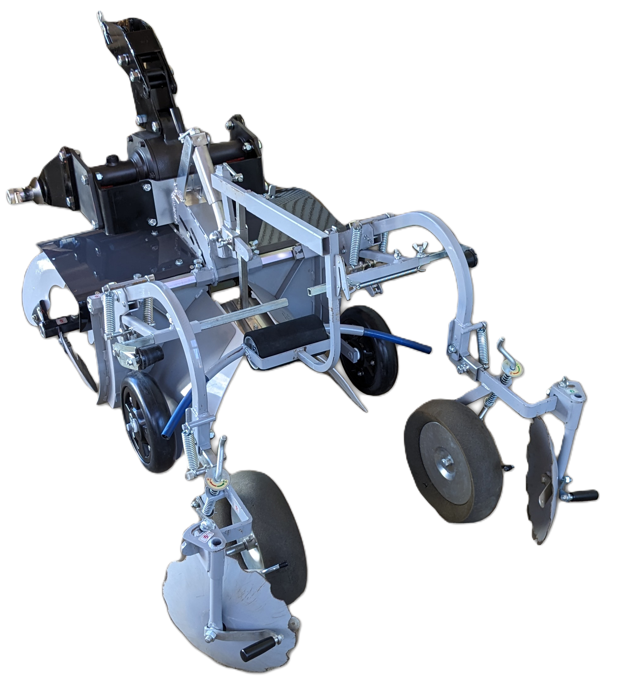 ブロッコリー作りに 可変うね立てライトロータリ　アグリアタッチ